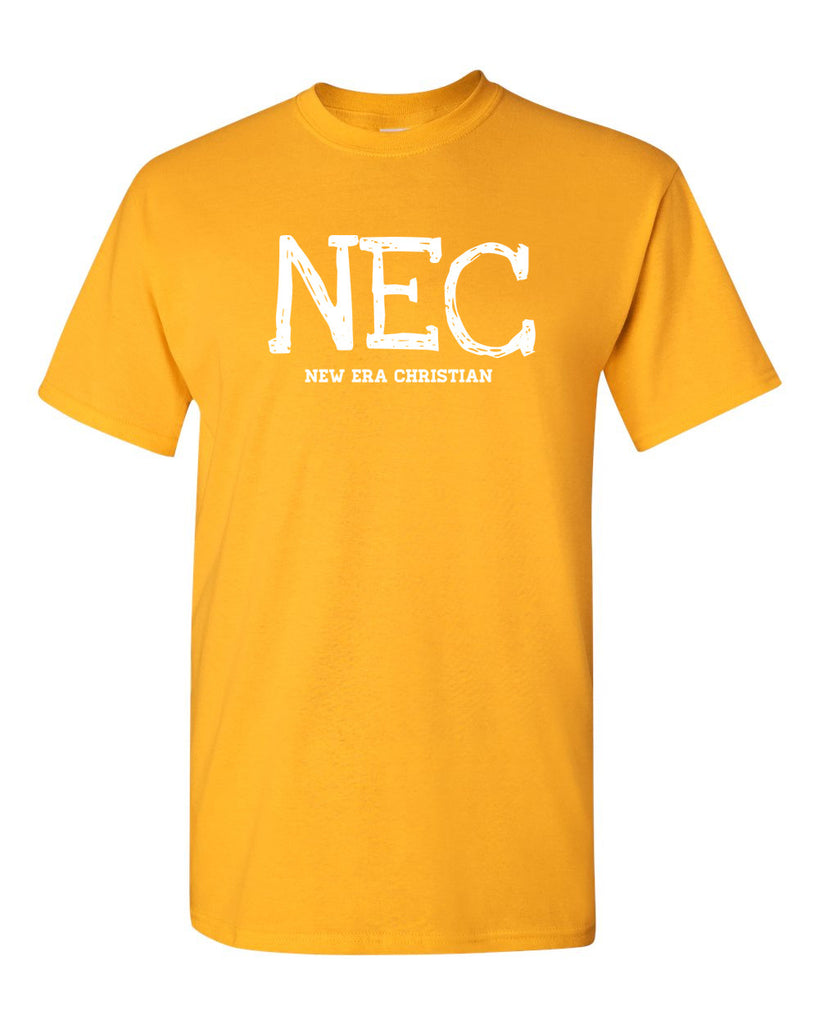 NEC Cotton Drawn Logo Youth Tee