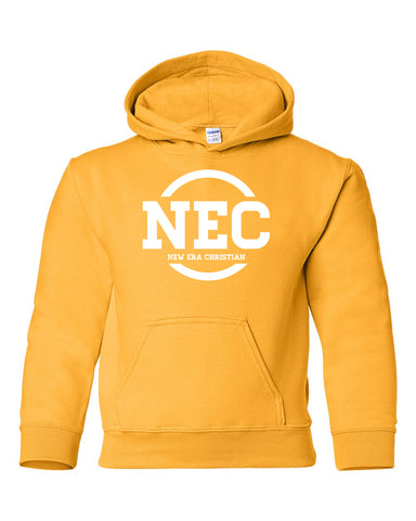 NEC Heavy Blend Youth Hooded Sweatshirt